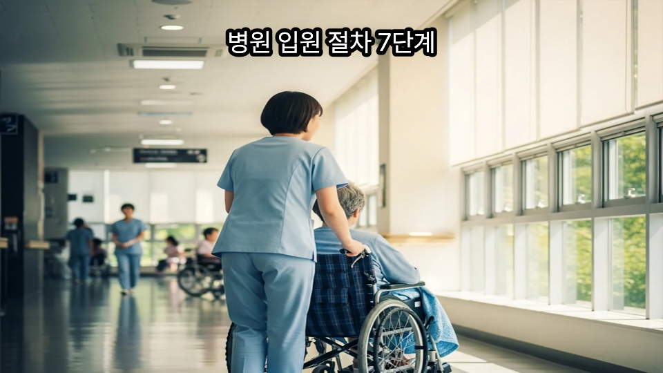 병원 입원 절차 7단계