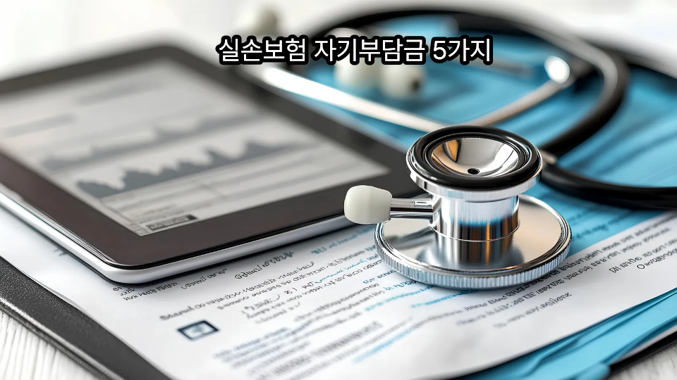실손보험 자기부담금 5가지