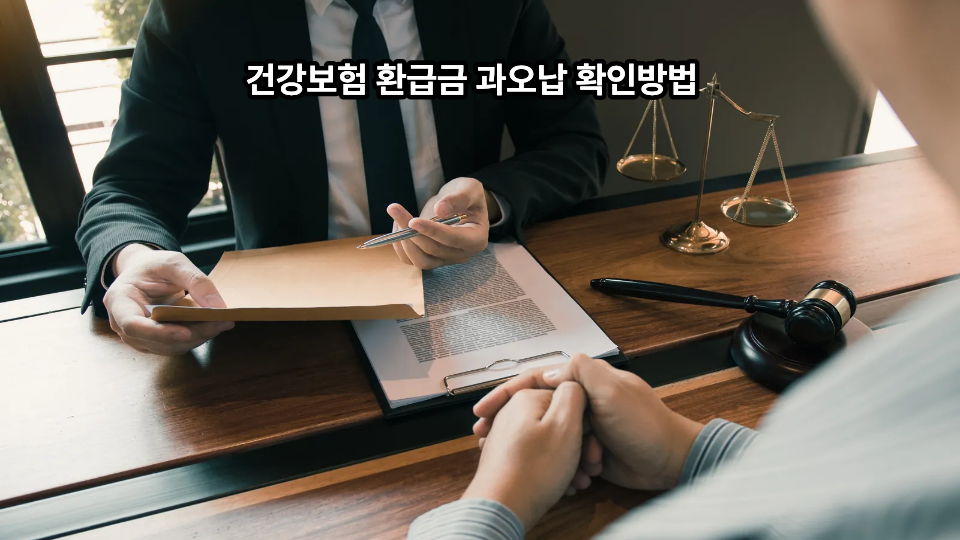 건강보험 환급금 과오납 확인방법 1 건강보험 환급금 과오납 확인방법