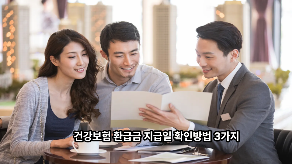 건강보험 환급금 지급일 확인방법 3가지