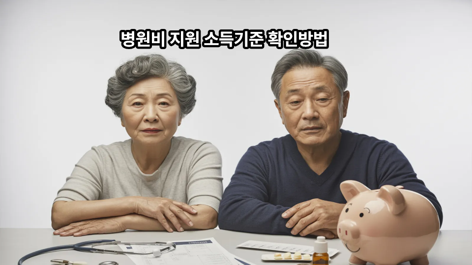 병원비 지원 소득기준 확인방법 1 병원비 지원 소득기준 확인방법