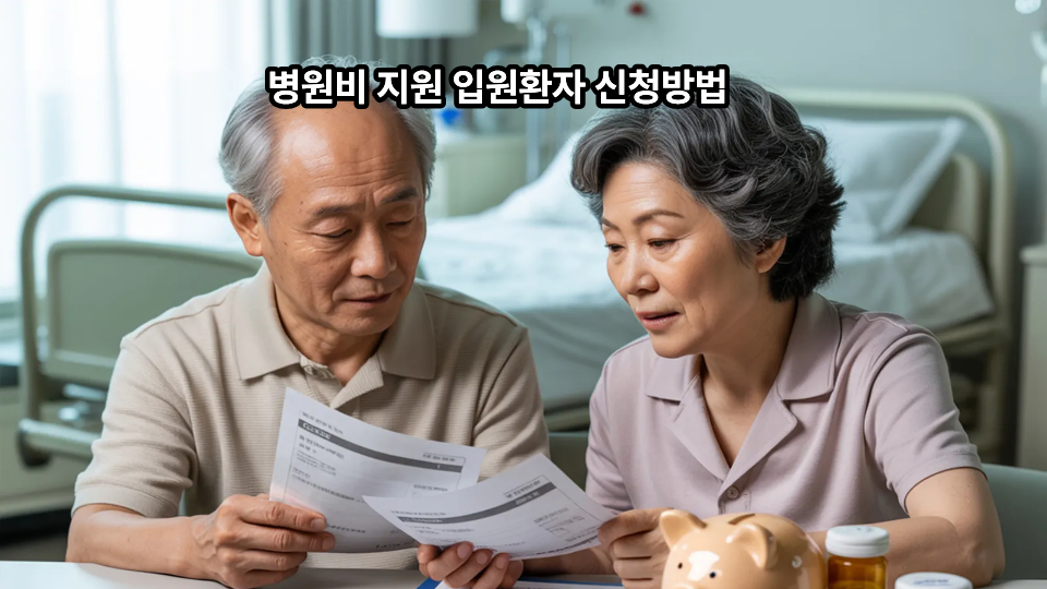 병원비 지원 입원환자 신청방법