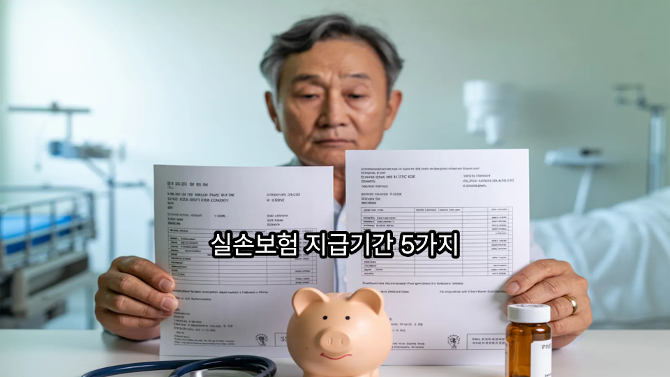 실손보험 지급기간 5가지 1 실손보험 지급기간 5가지