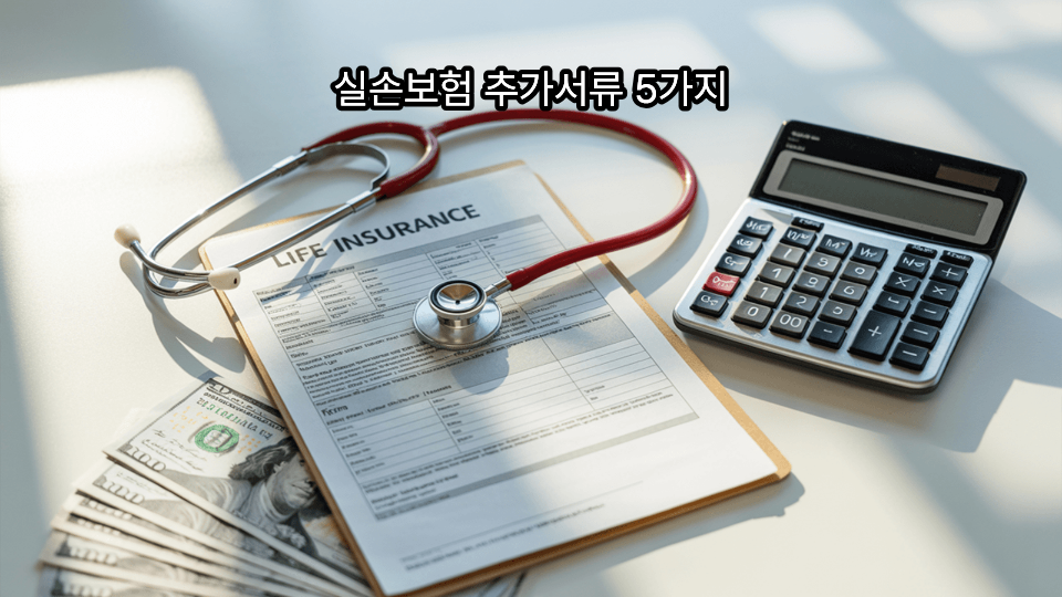 실손보험 추가서류 5가지