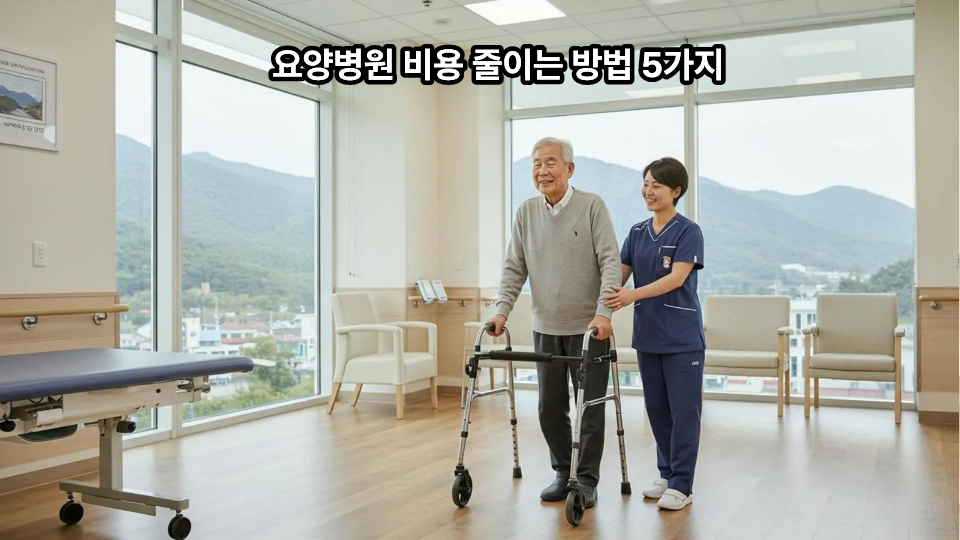 요양병원 비용 줄이는 방법