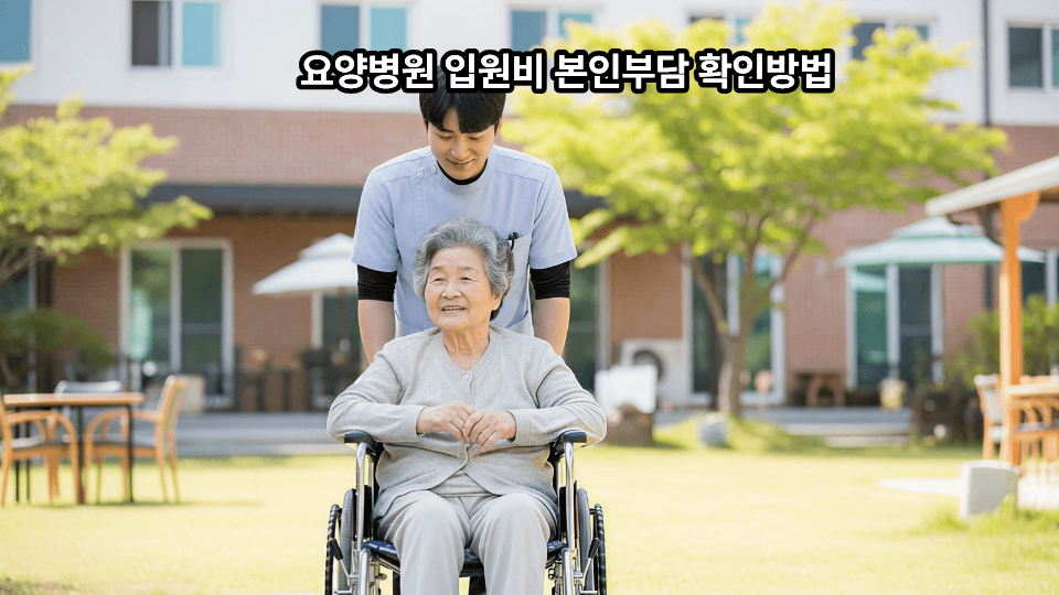 요양병원 입원비 본인부담 확인방법