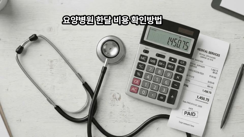 요양병원 한달 비용 확인방법